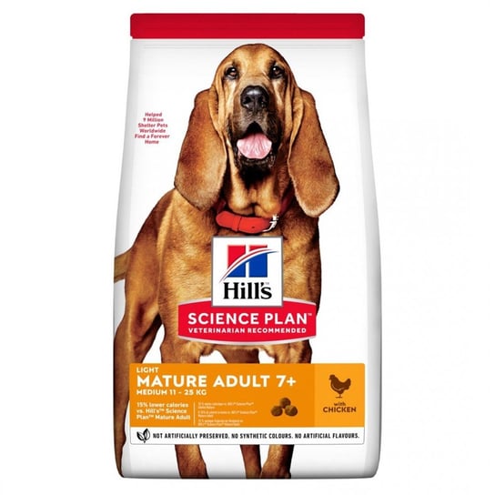 Hill'S Science Plan Canine Mature Adult Light Chicken Dog 14 Kg Hill's