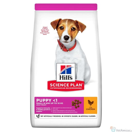Hill's SP Science Plan Canine Puppy Small Mini Chicken 3 kg Hill's