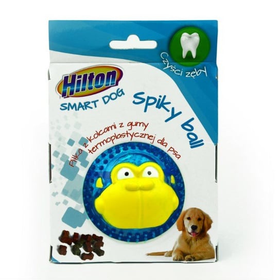 HILTON Dog Spiky Ball mix kolor piłka z kolcami  8cm dla psa HILTON