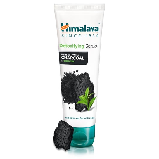 Himalaya, Detoxifying Charcoal Scrub, Peeling do twarzy, 75ml Himalaya