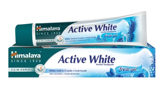 Himalaya Gum Expert Active White Ziołowa pasta wybielająca w żelu 75 ml Himalaya