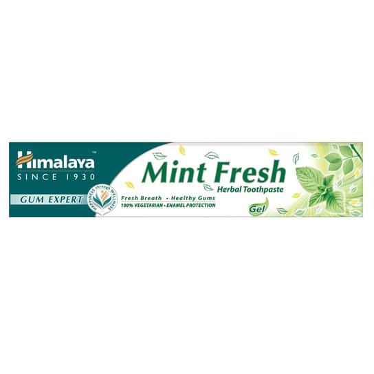 Himalaya, Gum Expert, Ziołowa pasta do zębów w żelu odświeżająca oddech, Mint Fresh, 75ml Himalaya