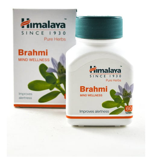 Himalaya Herbals, Brahmi suplement diety, 60 kapsułek Himalaya Herbals