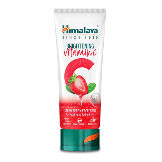 Himalaya, Truskawkowy płyn do twarzy Brightening Vitamin C, 100ml Himalaya