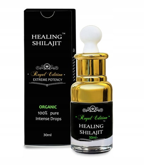 HIMALAYAN HEALING SHILAJIT ROYAL EDITION 100% naturalne mumio krople 30ml Himalayan Healing Shilajit