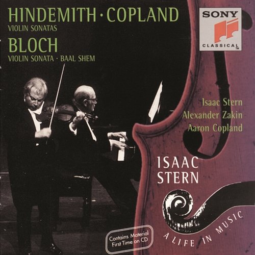 Hindemith & Copland: Violin Sonatas - Bloch: Violin Sonata & Baal Shem Isaac Stern