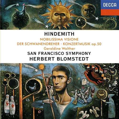 Hindemith: Noblissima Visione; Der Schwanendreher; Konzertmusik Herbert Blomstedt, San Francisco Symphony