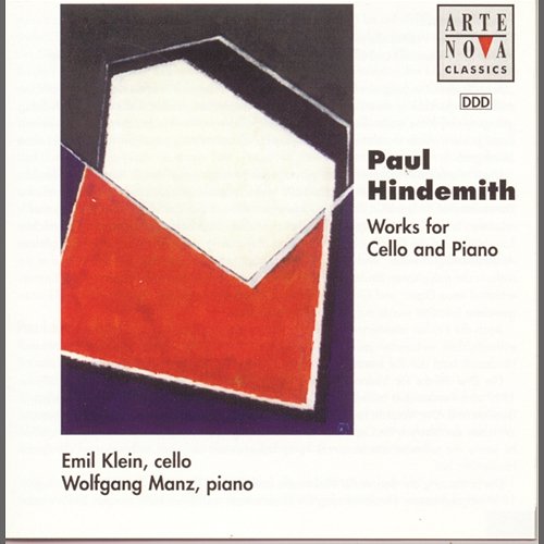 Hindemith: Sonatas Works For Cello And Piano Emil Klein