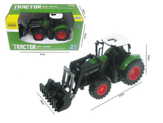 Hipo, Traktor z osprzętem, 27,5 cm Hipo
