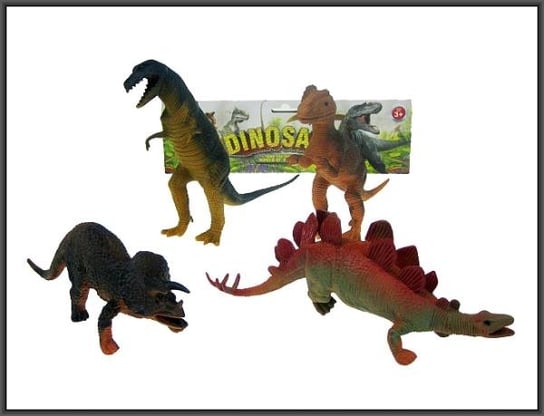 Hipo, Zestaw figurek, Dinozaury, 4 szt. HHB01 Hipo