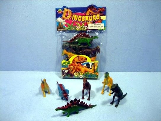 Hipo, Zestaw figurek, Dinozaury, 6 szt., HHS025 Hipo