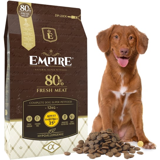Hipoalergiczna karma sucha dla psów dorosłych dużych ras EMPIRE, 12 kg Empire