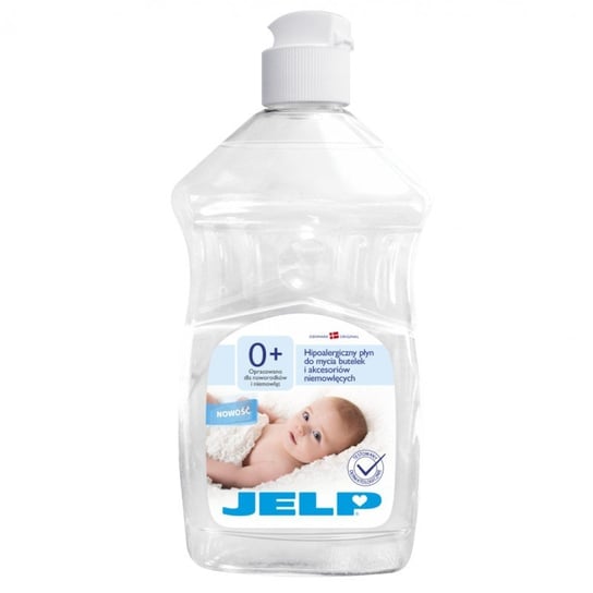 Hipoalergiczny płyn do mycia butelek i akcesoriów JELP 0+ 500 ml Jelp