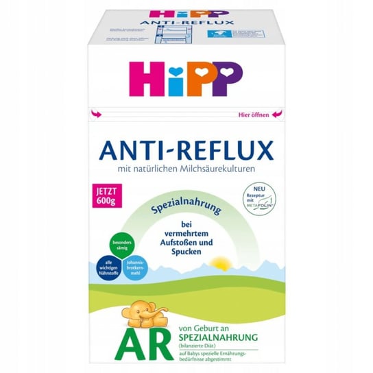 HiPP AR - do postępowania dietetycznego w przypadku nadmiernego ulewania, 600g Hipp