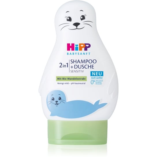 Hipp Babysanft Sensitive szampon dla dzieci do ciała i włosów Seal 200 ml Inna marka
