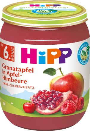 HiPP BIO, Deserek Granat Jabłko Malina Hipp