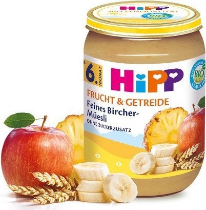 HiPP, Bio, deserek owocowy mix ze zbożami, 190 g Hipp