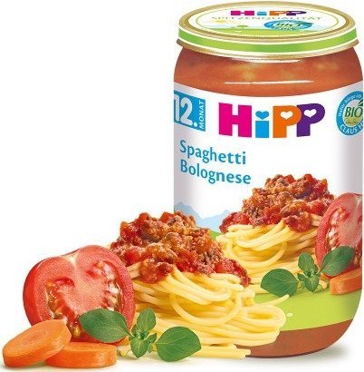 HiPP, Bio, spaghetti bolognese makaron durum wołowina, 250 g Hipp