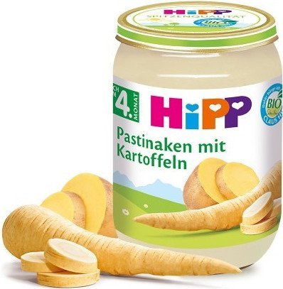 HiPP, ekologiczny pasternak i ziemniaczki, 190 g Hipp