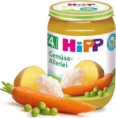 HiPP, ekologiczny warzywny mix, 190 g Hipp