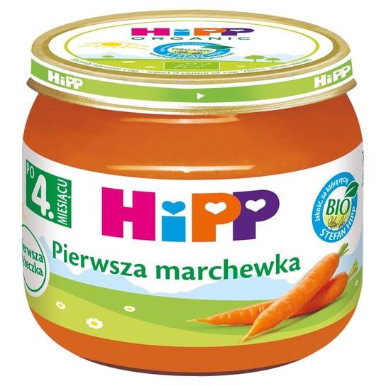 HIPP Pierwsza marchewka po 4. miesiącu 80 g Bio Hipp