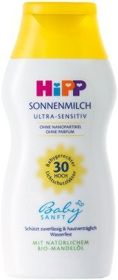 Hipp, Ultra Sensitiv, krem przeciwsłoneczny, SPF 30, 200 ml Hipp