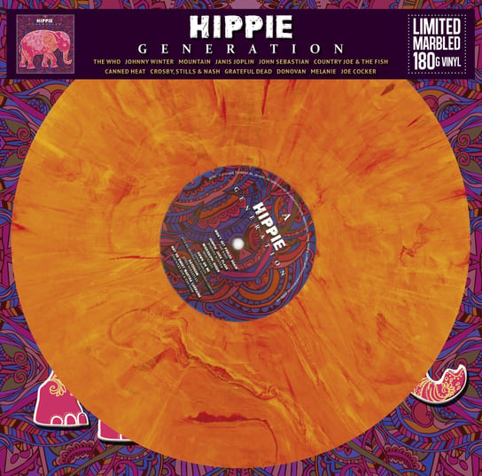 Hippie Generation (kolorowy winyl) Various Artists