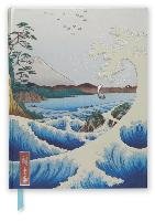Hiroshige: Sea at Satta (Blank Sketch Book) Flame Tree Stationery