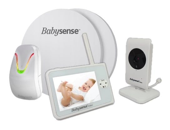 Hisense, Elektroniczna videoniania V35 + monitorem oddechu Babysense 7 BabySense