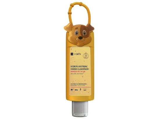 HISKIN Anibac Hand Cleanser biobójczy żel do rąk Travel Size Piesek 75ml HISKIN