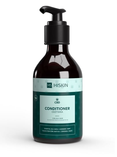 Hiskin Cbd conditioner odżywka do włosów przetłuszczających się 200ml HISKIN
