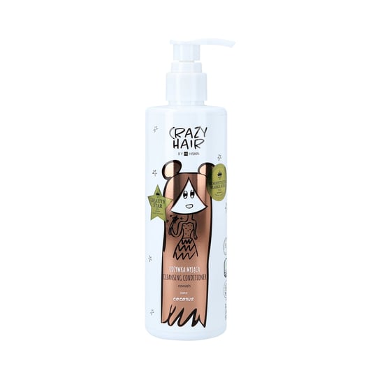 Hiskin Crazy Hair Odżywka Myjąca O Zapachu Kokosa 300ml HISKIN
