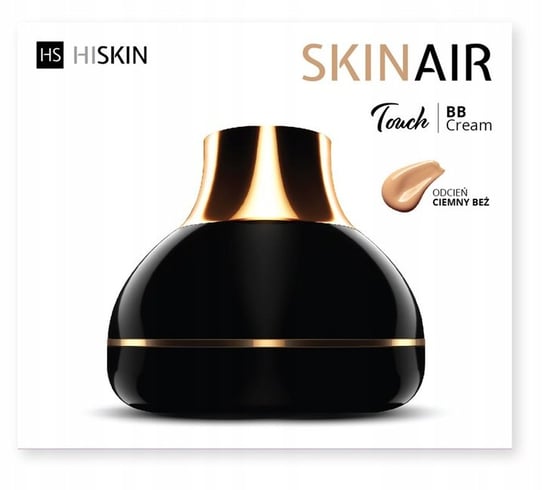 HiSkin, Skin Air Touch BB Cream multifunkcjonalny krem BB Ciemny Beż 15ml HISKIN