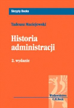 Historia Administracji Maciejewski Tadeusz