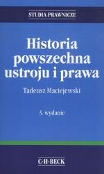 Historia Powszechna Ustroju Maciejewski Tadeusz