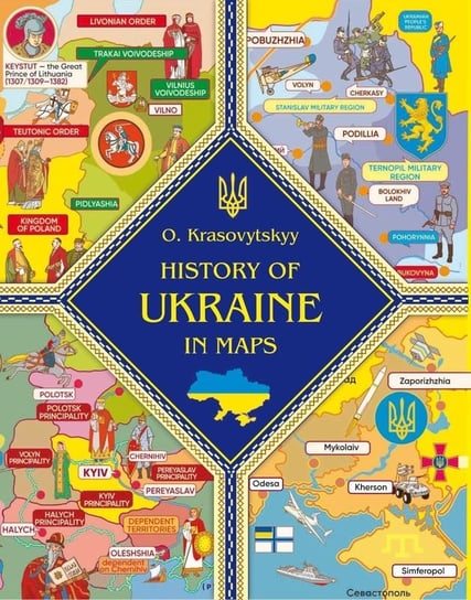 Historia Ukrainy na mapach Ivan Malkovich