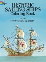 Historic Sailing Ships Coloring Book Tryckare Tre, Tre Tryckare Co, Coloring Books