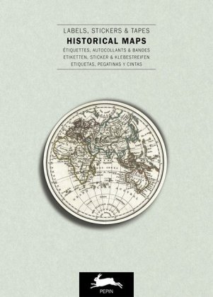 Historical Maps: Label & Sticker Book van Roojen Pepin