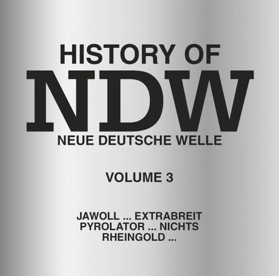 History Of Ndw Vol 3, płyta winylowa Various Artists