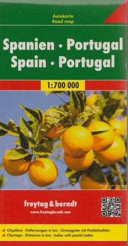 Hiszpania, Portugalia. Mapa 1:700 000 Opracowanie zbiorowe