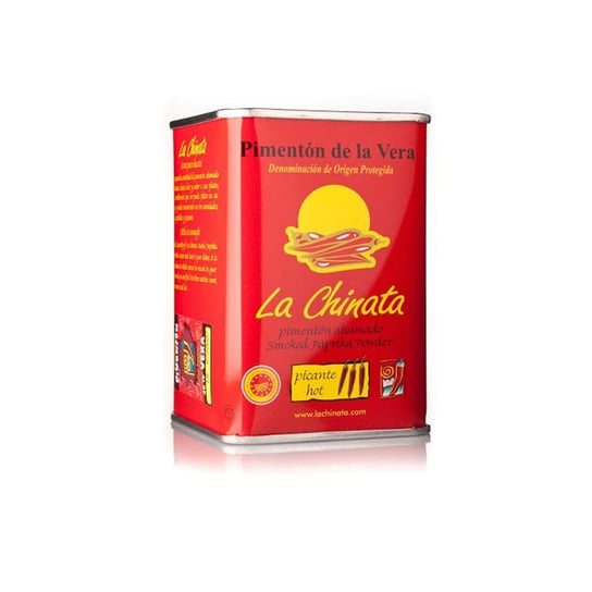 Hiszpańska Papryka Wędzona Ostra "Pimenton Ahumado Picante | Smoked Paprica Powder Hot" Pimenton De La Vera Dop 160G La Chinata Inna marka