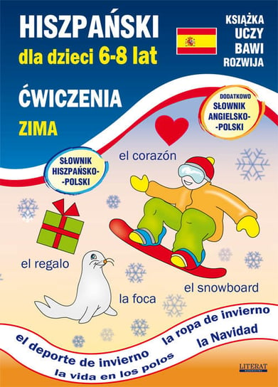 Hiszpański dla dzieci 6-8 lat. Zima. Ćwiczenia Jewiak Hanna