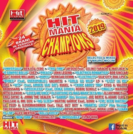 Hit Mania Champions 2019 (4 Cd+Rivista) Various Artists
