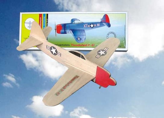HM, model do skladania Szybowiec Thunderbolt P-47 HM