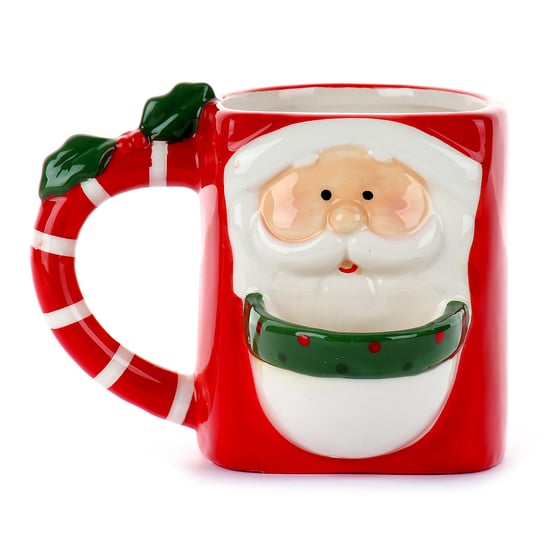 Ho! Ho! Ho!, Kubek na Boże Narodzenie z miseczką na Boże Narodzenie, Mikołaj, 450 ml Empik