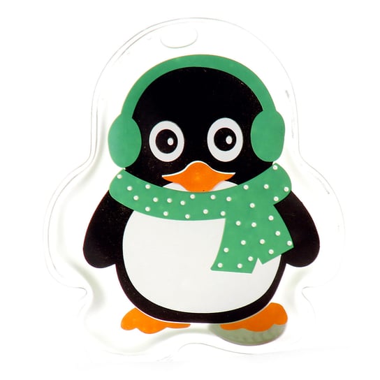Ho! Ho! Ho!, Ogrzewacz do rąk, pingwin w szaliku, 10x9 cm Empik