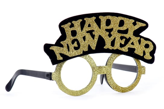 Ho! Ho! Ho!, Okulary świąteczne, Happy New Year, 11,5x18,5 cm Empik