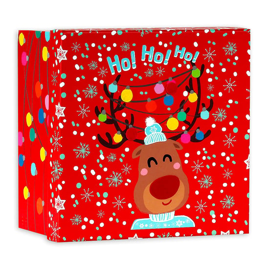 Ho! Ho! Ho!, Pudełko prezentowe, renifer, czerwone, L Empik