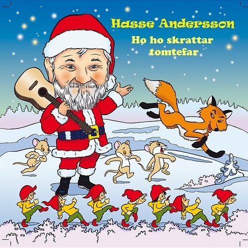 Ho ho skrattar tomtefar Hasse Andersson