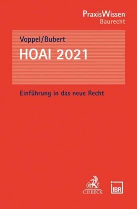 HOAI 2021 Beck Juristischer Verlag
